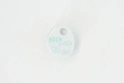 Wunschkerze ,, Hoch Sollst Du Leben 6x5x3cm 