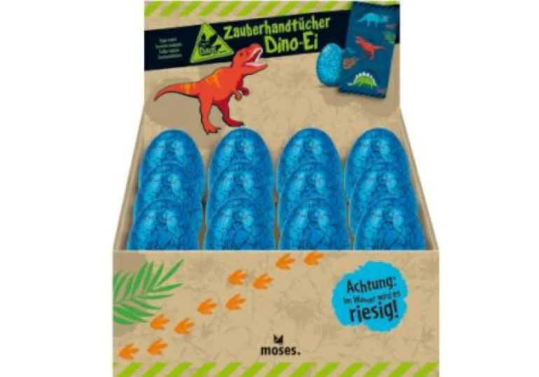 Zauberhandtuch Dino-Ei