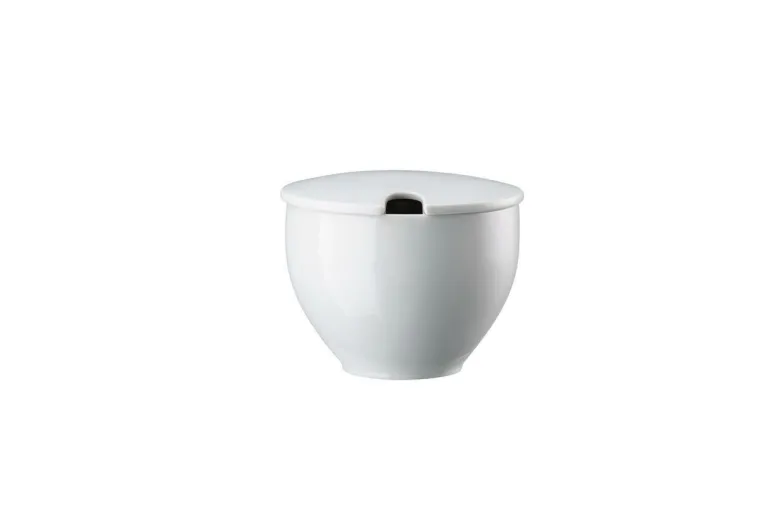 Zuckerdose m. Einschnitt, 0,28 l, Junto / Weiß