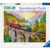 Zugfahrt im Herbst - Puzzle 1500 Teile