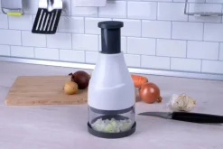Zwiebelhacker Iron Grey/weiß